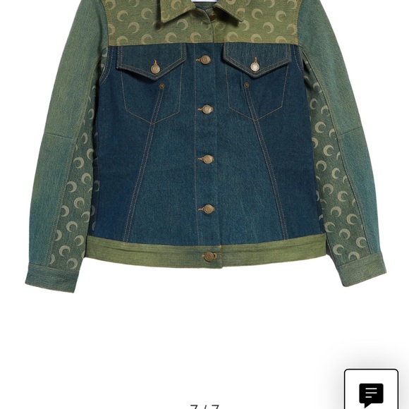 Moon Semi Fitted Denim Jacket
MARINE SERRE - Picture 2 of 5